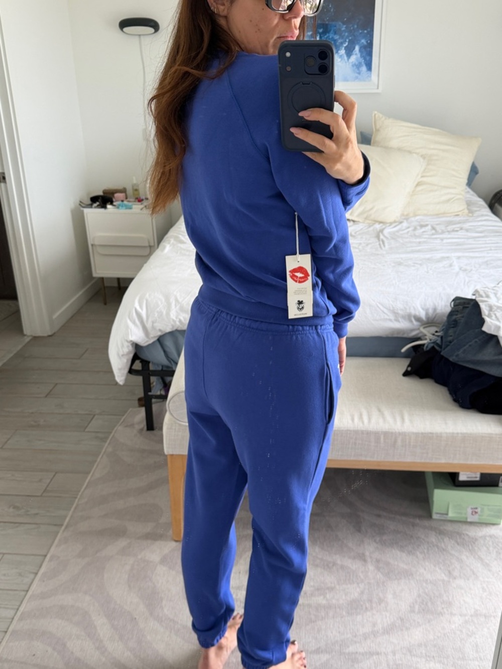Wildfox Beach Club Matching Sweatshirt & Joggers Set NWT - Picture 3 of 7